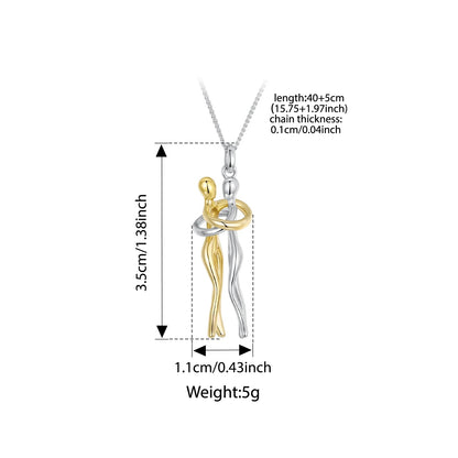 925 Silver Mother & Child Necklace