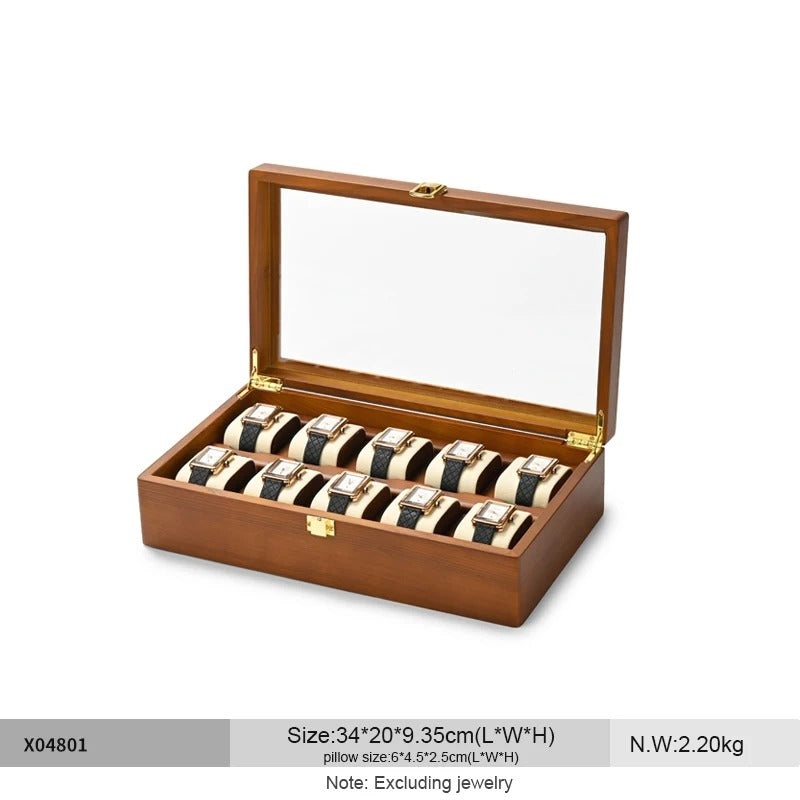Wooden Watch Display Case