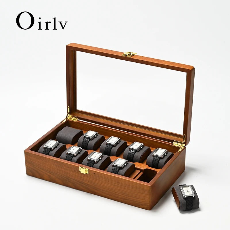 Wooden Watch Display Case