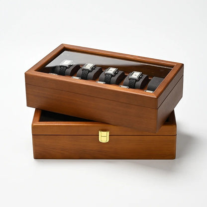 Wooden Watch Display Case