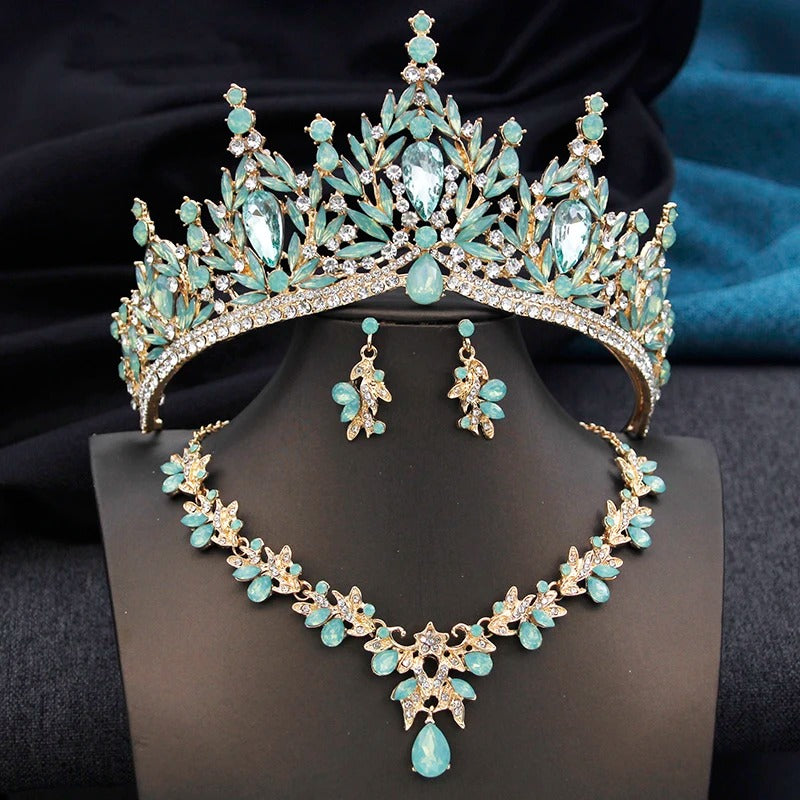 Bridal Tiara Jewelry Set