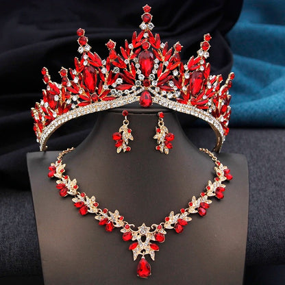 Bridal Tiara Jewelry Set