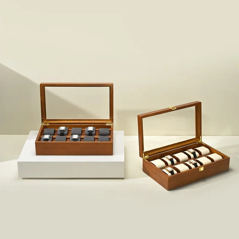 Wooden Watch Display Case