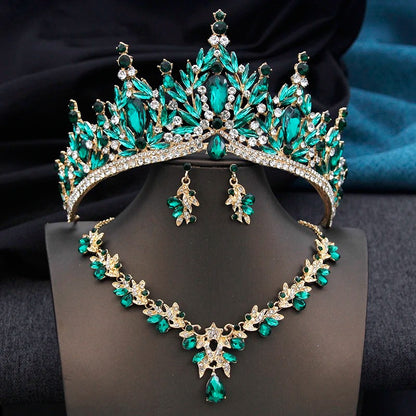Bridal Tiara Jewelry Set