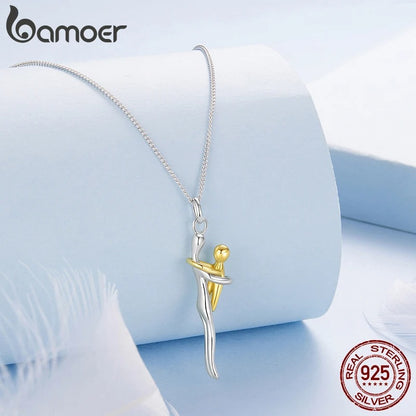 925 Silver Mother & Child Necklace