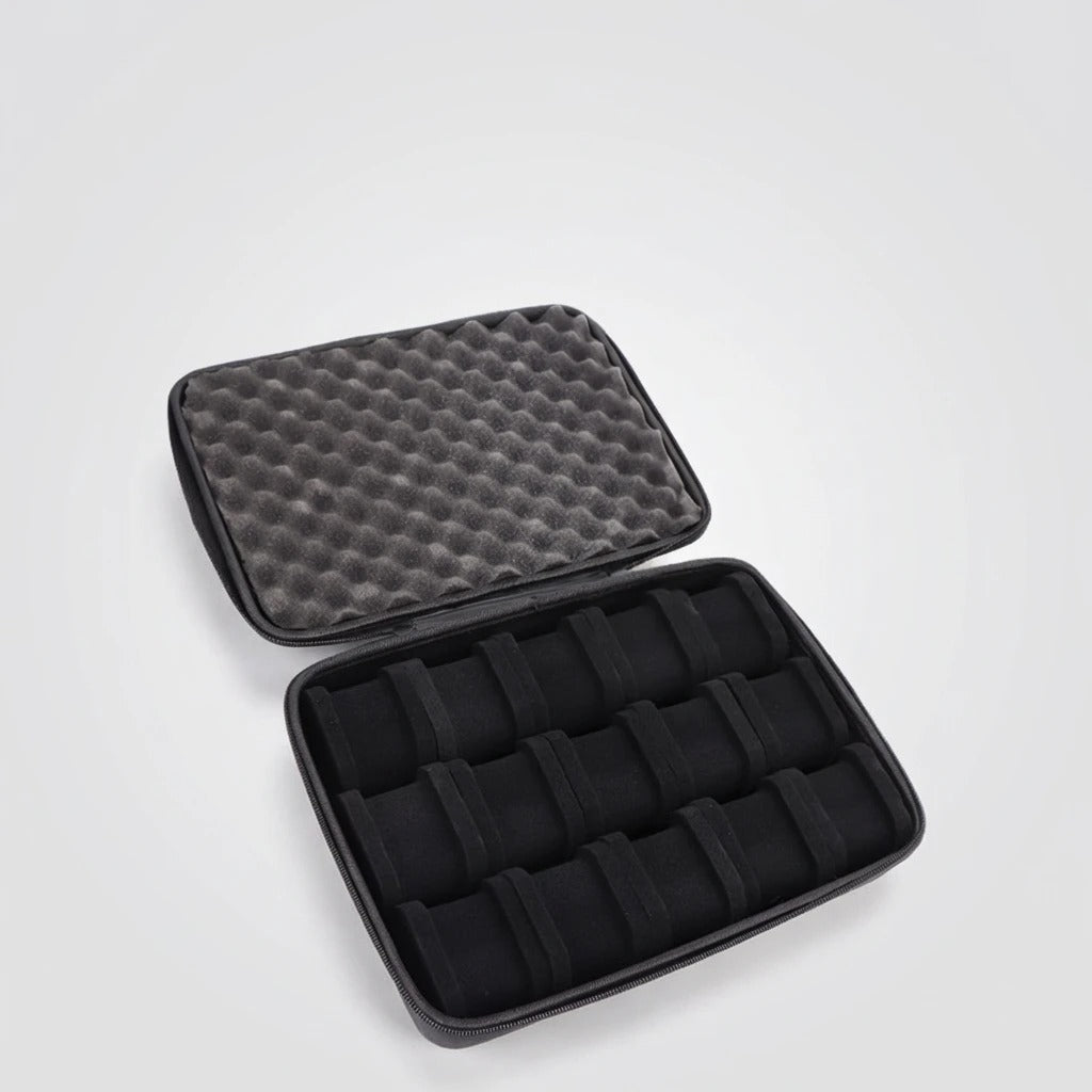 15-Slot Watch Storage Case