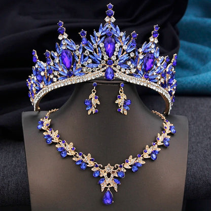 Bridal Tiara Jewelry Set