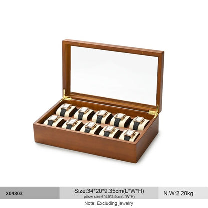 Wooden Watch Display Case